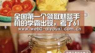 全国第一个领取魅蓝手机的学霸出现,考了613分!|爱游戏体育直播(图1) 足球即时比分
